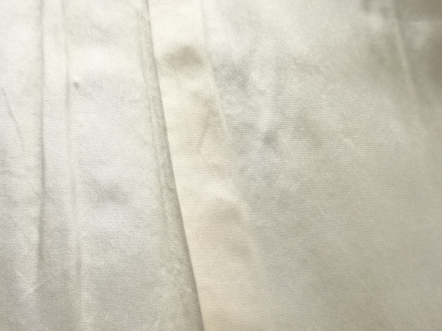  大正ロマン　抽象花模様織り出しお召着物